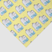 Voorbeeld melkcartoon tissuepapier (Detail)