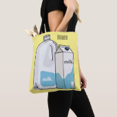 Voorbeeld melkcartoon tote bag (Dichtbij)