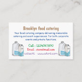 Voorbeeld melkcartoon visitekaartje (Voorkant)