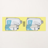 Voorbeeld melkcartoon yogamat (Achterkant (horizontaal))