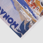  voorbeeld Monaco Car Racing Tissuepapier (Detail)