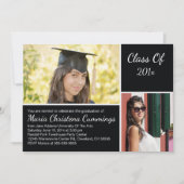 Voorbeeld Scholar Graduation Party uitnodiging (Voorkant)
