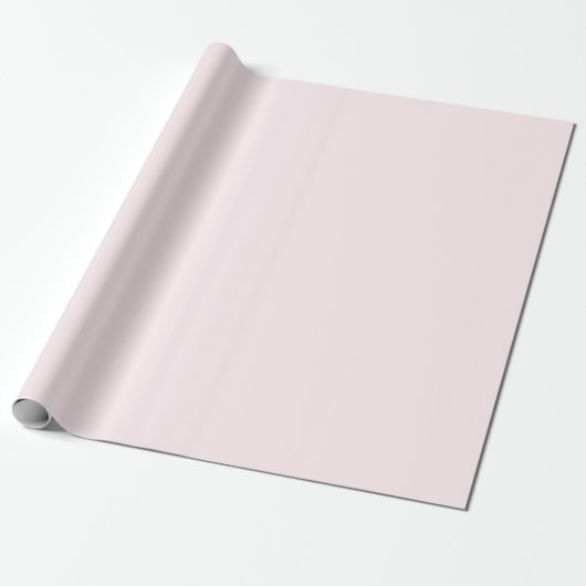 Voorbeeld Sweet Pink Blank Wrapping Paper Cadeaupapier (Uitgerold)