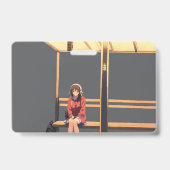 Voorbeeld: Titel horizontale badge html Bewerken (Achterkant)