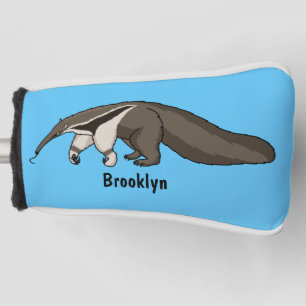 Voorbeeld van anteater happy cartoon golfheadcover