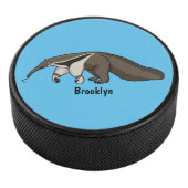 Voorbeeld van anteater happy cartoon hockey puck (3/4)