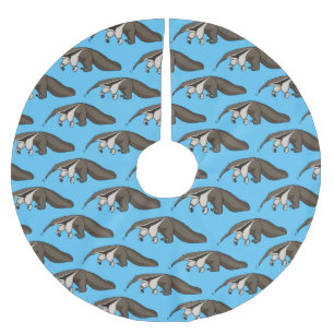 Voorbeeld van anteater happy cartoon kerstboom rok