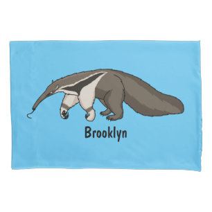 Voorbeeld van anteater happy cartoon kussensloop