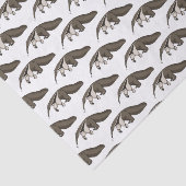 Voorbeeld van anteater happy cartoon tissuepapier (Detail)