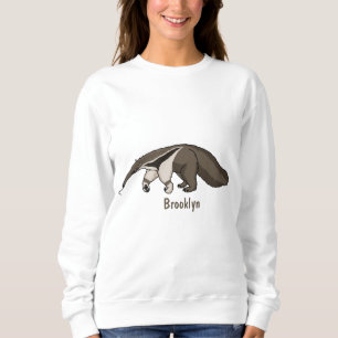 Voorbeeld van anteater happy cartoon trui