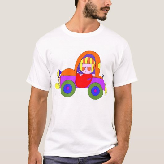 voorbeeld van auto 300dpi t-shirt (Voorkant)