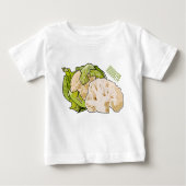 Voorbeeld van cartoon met bloemkool (Voorkant)