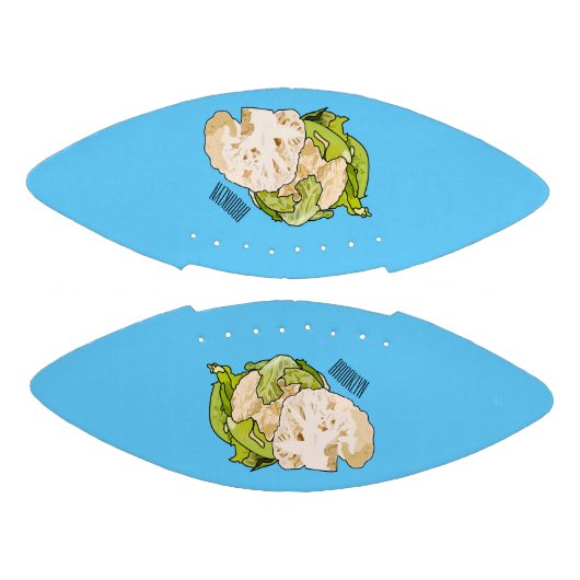 Voorbeeld van cartoon met bloemkool american football (Panelen)
