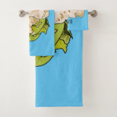Voorbeeld van cartoon met bloemkool bad handdoek (Insitu)