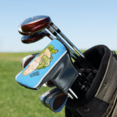 Voorbeeld van cartoon met bloemkool golfheadcover (Insitu)