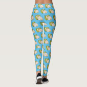 Voorbeeld van cartoon met bloemkool leggings (Achterkant)
