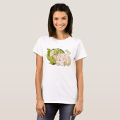 Voorbeeld van cartoon met bloemkool t-shirt (Voorkant volledig)