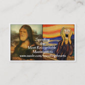 Voorbeeld van Creëer Your Own Visitekaartje (Achterkant)