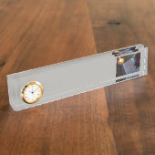 Voorbeeld van de bbel en de kaars met  naambordje (Zijkant)