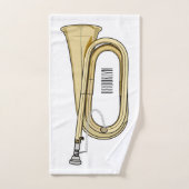 Voorbeeld van de cartoon bad handdoek (Handdoek)