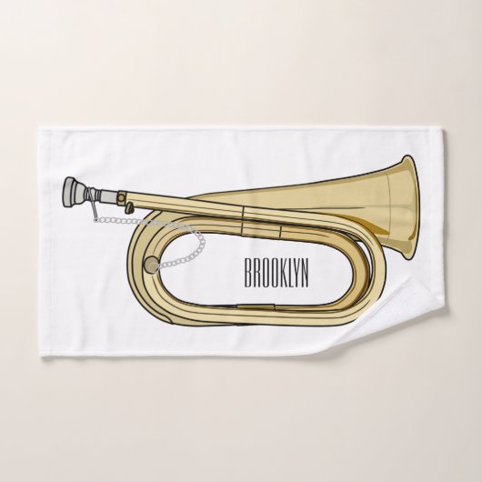 Voorbeeld van de cartoon bad handdoek (Handdoek)