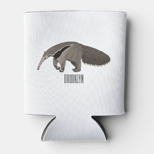 Voorbeeld van de cartoon blikjeskoeler (Voorkant)