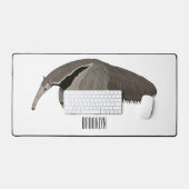 Voorbeeld van de cartoon bureaumat (Keyboard & Muis)