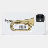Voorbeeld van de cartoon Case-Mate iPhone case (Achterkant (horizontaal))