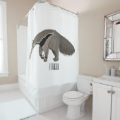 Voorbeeld van de cartoon douchegordijn (In situ)