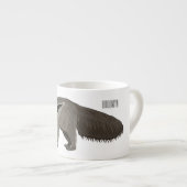 Voorbeeld van de cartoon espresso kop (Voorkant rechts)