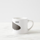 Voorbeeld van de cartoon espresso kop (Rechts)