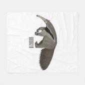 Voorbeeld van de cartoon fleece deken (Voorkant (Horizontaal))