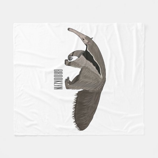 Voorbeeld van de cartoon fleece deken (Voorkant (Horizontaal))