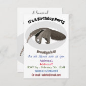 Voorbeeld van de cartoon kaart (Voorkant / Achterkant)