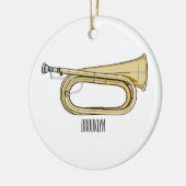 Voorbeeld van de cartoon keramisch ornament (Links)
