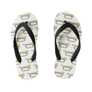 Voorbeeld van de cartoon kinder teenslippers