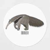 Voorbeeld van de cartoon labels (Design 2)