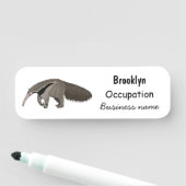 Voorbeeld van de cartoon naamplaatje (In situ)