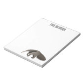 Voorbeeld van de cartoon notitieblok (Linkerzijde)