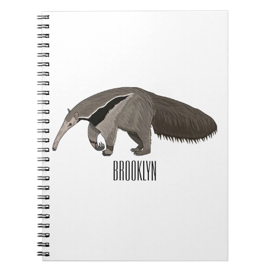 Voorbeeld van de cartoon notitieboek (Voorkant)