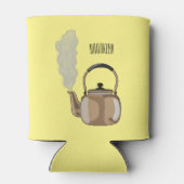 Voorbeeld van de cartoon op de voorzijde of op de blikjeskoeler (Achterkant)