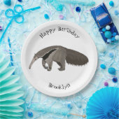 Voorbeeld van de cartoon papieren bordje (Feest)