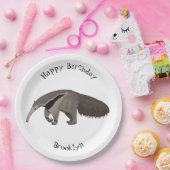 Voorbeeld van de cartoon papieren bordje (Feest)