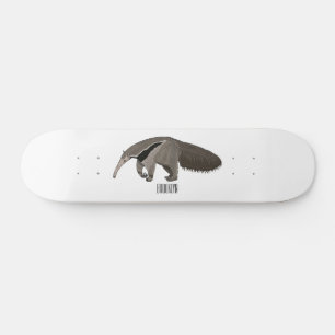 Voorbeeld van de cartoon persoonlijk skateboard