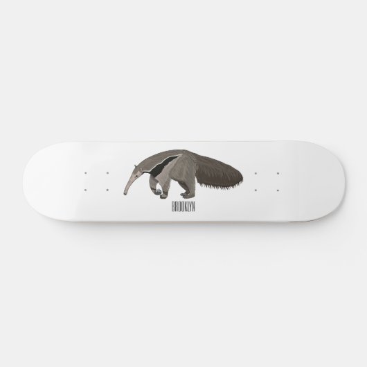 Voorbeeld van de cartoon persoonlijk skateboard (Horizontaal)