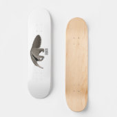Voorbeeld van de cartoon persoonlijk skateboard (Voorkant)