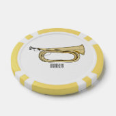 Voorbeeld van de cartoon poker chips (Enkel)