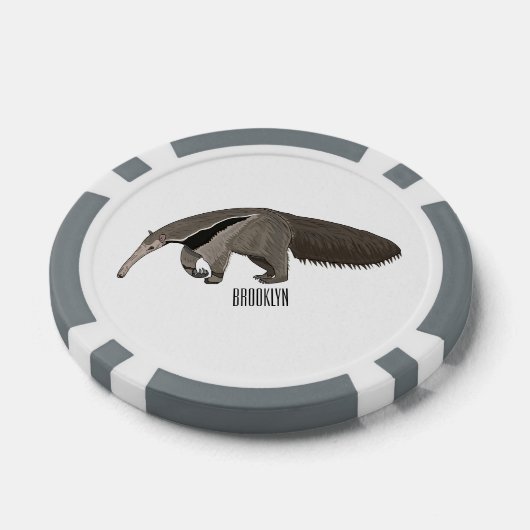 Voorbeeld van de cartoon poker chips (Enkel)