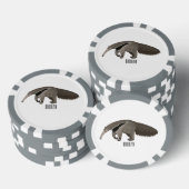 Voorbeeld van de cartoon poker chips (Opstapeling)