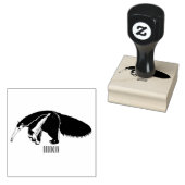 Voorbeeld van de cartoon rubberstempel (Gestempeld)